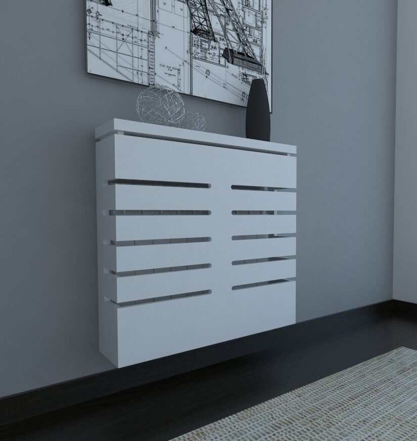 Cubreradiador moderno blanco 203 - Cubredecor